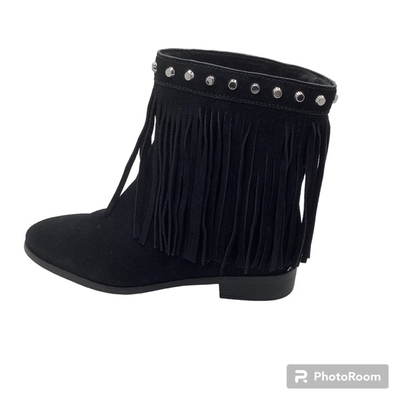 {Michael Kors} Suede Tassel Boots - Picture 5 of 11